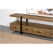 Otto 5-drawer Mango Wood 70-inch TV Stand Media Console Brown