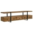 Otto 5-drawer Mango Wood 70-inch TV Stand Media Console Brown