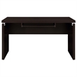 Skylar L-Shape Desk with Mobile File Cabinet Cappuccino
