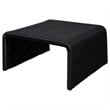 Cahya Woven Rattan Square Coffee Table Black