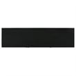 Coaster Aminah 3-door Wood Accent Cabinet in Natural and Black