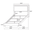 Marceline 5-piece Queen Bedroom Set White