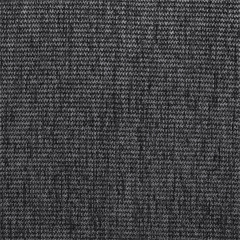 Coaster Andrea Upholstered Crecent Arm Accent Chair in Gray