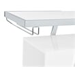 Araceli Freestanding LED Home Bar Cabinet White High Gloss