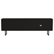 Marsden 2-door Mango Wood 70-inch TV Stand Charcoal Black