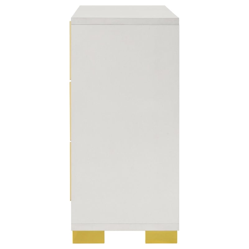 Marceline 6-drawer Dresser White