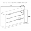 Caraway 4-piece Queen Bedroom Set White