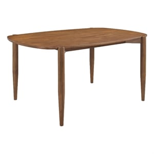 Dortch Oval 63-inch Solid Wood Dining Table Walnut