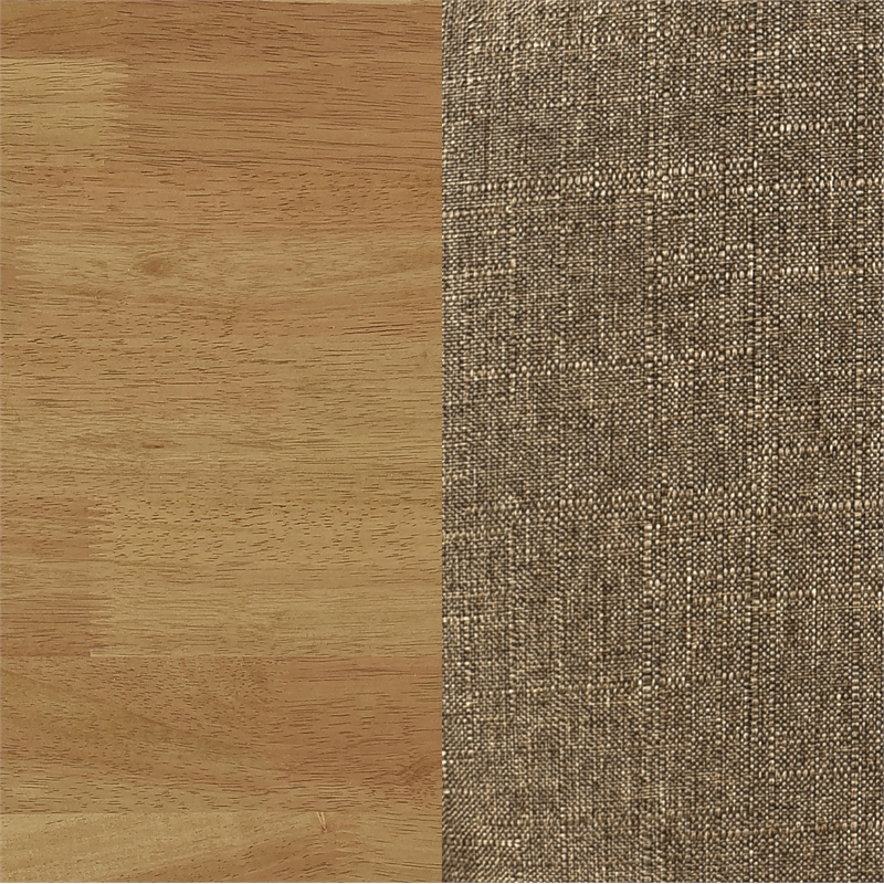 Elowen Wood Dining Side Chair Light Walnut