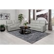 Greenfield 2-piece Power Reclining Sofa Set Dove Grey