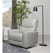 Greenfield Upholstered Power Recliner Chair Dove Grey