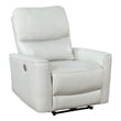 Greenfield Upholstered Power Recliner Chair Dove Grey