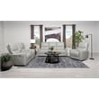 Greenfield Upholstered Power Reclining Loveseat Dove Grey