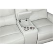 Greenfield Upholstered Power Reclining Loveseat Dove Grey