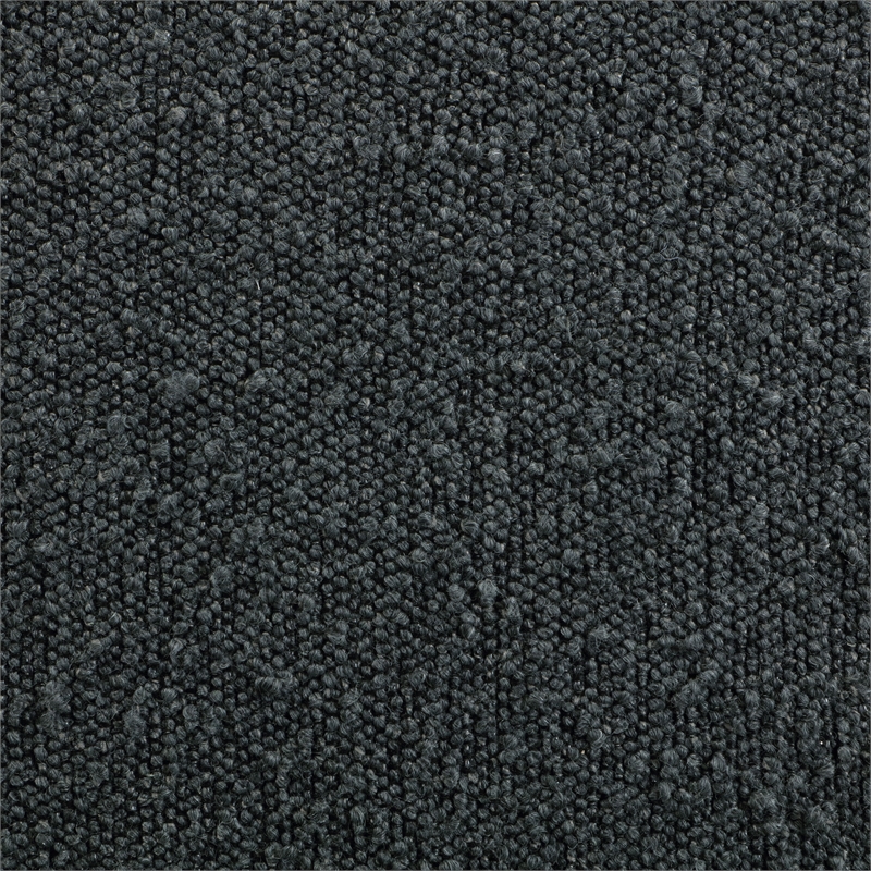 Coaster Alba Boucle Fabric Upholstered Counter Height Dining Chair in Black