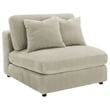 Blaine Upholstered Reversible Chaise Sectional Sofa Sand
