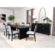 Brookmead 4-door Sideboard Buffet Storage Cabinet Black