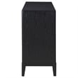 Brookmead 4-door Sideboard Buffet Storage Cabinet Black