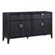 Brookmead 4-door Sideboard Buffet Storage Cabinet Black