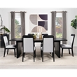 Brookmead 100-inch Extension Leaf Dining Table Black