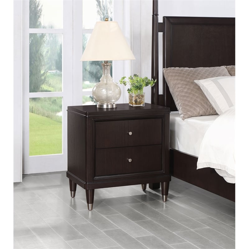 Emberlyn 2-drawer Nightstand Brown