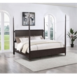 Emberlyn Wood Queen Poster Bed Brown