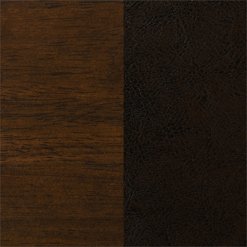 Lambert Wood Pub Height Swivel Bar Chair Dark Cherry