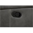 Raelynn Upholstered Track Arm Motion Sofa Grey