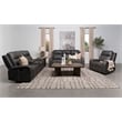 Raelynn Upholstered Track Arm Motion Sofa Grey