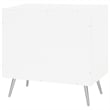 Nieta 2-door Engineered Wood Accent Cabinet White High Gloss