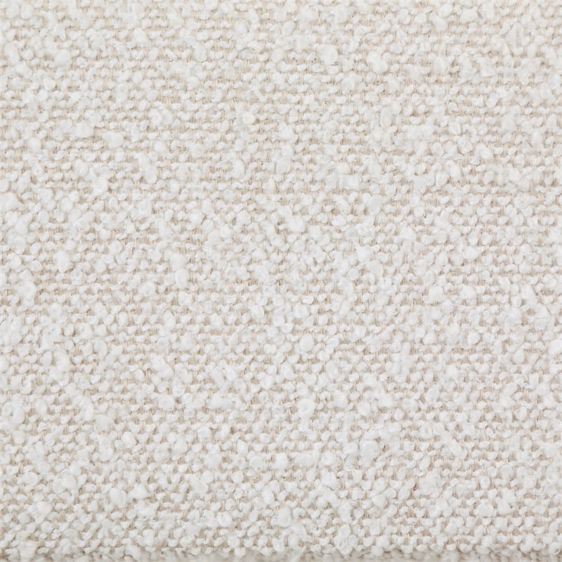 Petra Boucle Upholstered Accent Side Chair White