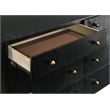 Coaster Arini Coastal 8-drawer Wood Bedroom Dresser in Black