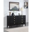 Brookmead 8-drawer Dresser Black
