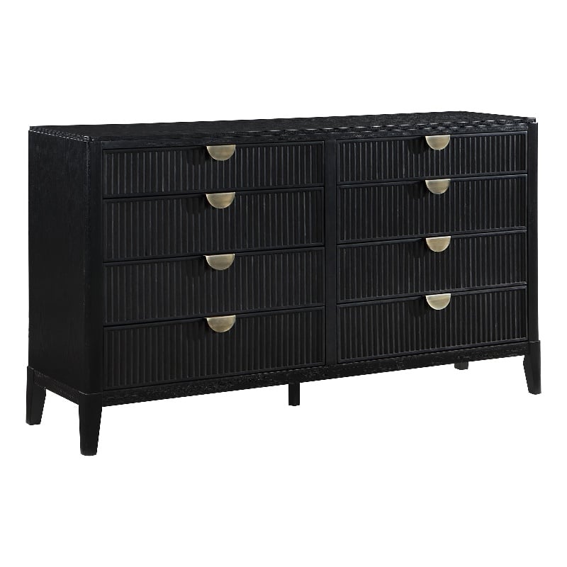 Brookmead 8-drawer Dresser Black