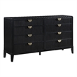 Brookmead 8-drawer Dresser Black