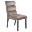 Carla Velvet Upholstered Dining Side Chair Ash