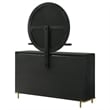 Arini 8-drawer Dresser with Mirror Black