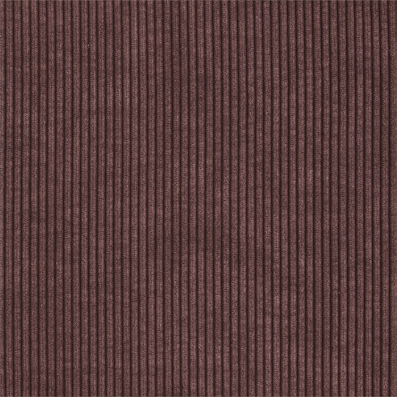 Elizabeth Corduroy Upholstered Extra Long Sofa Wine Red
