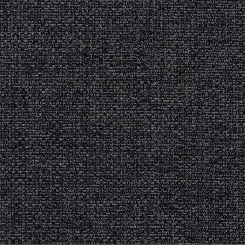 Summer Fabric Upholstered Tufted Accent Bench Charcoal