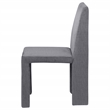 Tordera Velvet Upholstered Dining Side Chair Grey