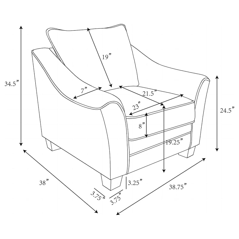 Tomkins Boucle Upholstered Chair Light Grey