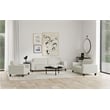 Deerhurst Upholstered Track Arm Tufted Loveseat Greige