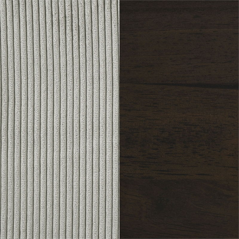 Deerhurst Upholstered Track Arm Tufted Loveseat Greige