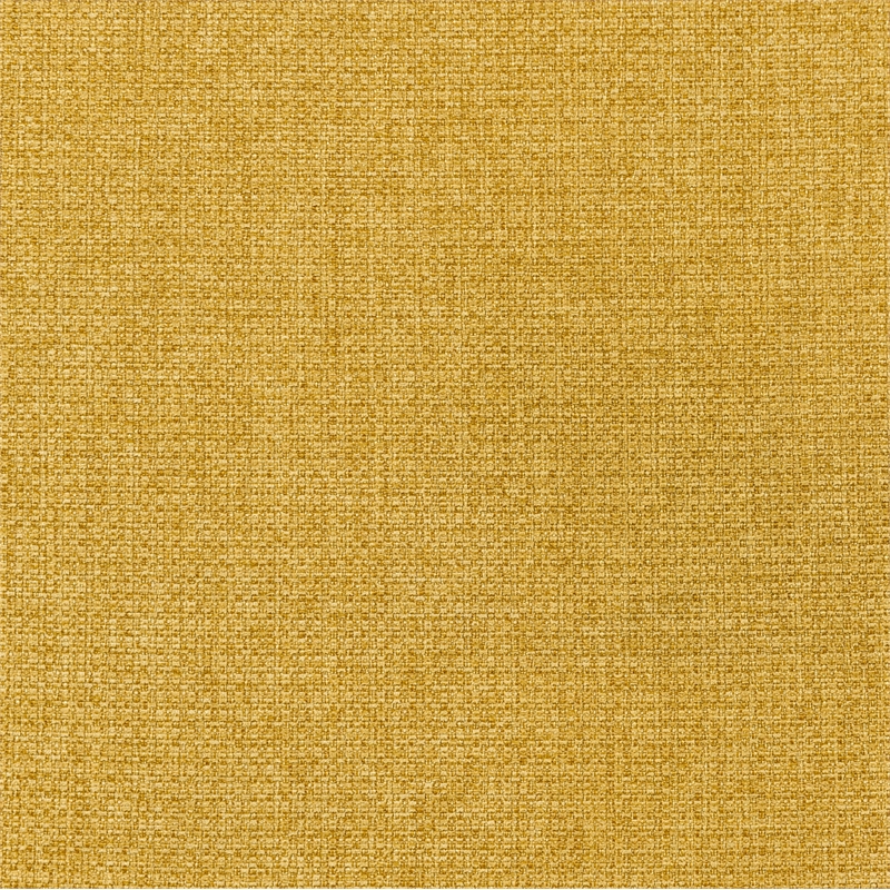 Leon Upholstered Barrel Accent Swivel Chair Mustard Yellow