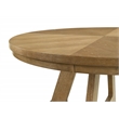 Danvers Round 54-inch Wood Dining Table Brown Oak