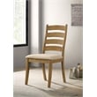 Danvers Wood Dining Side Chair Brown Oak