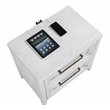 Marielle 2-drawer Nightstand Bedside Table Distressed White
