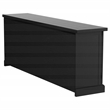 Florence 4-door Dining Sideboard Buffet Distressed Black
