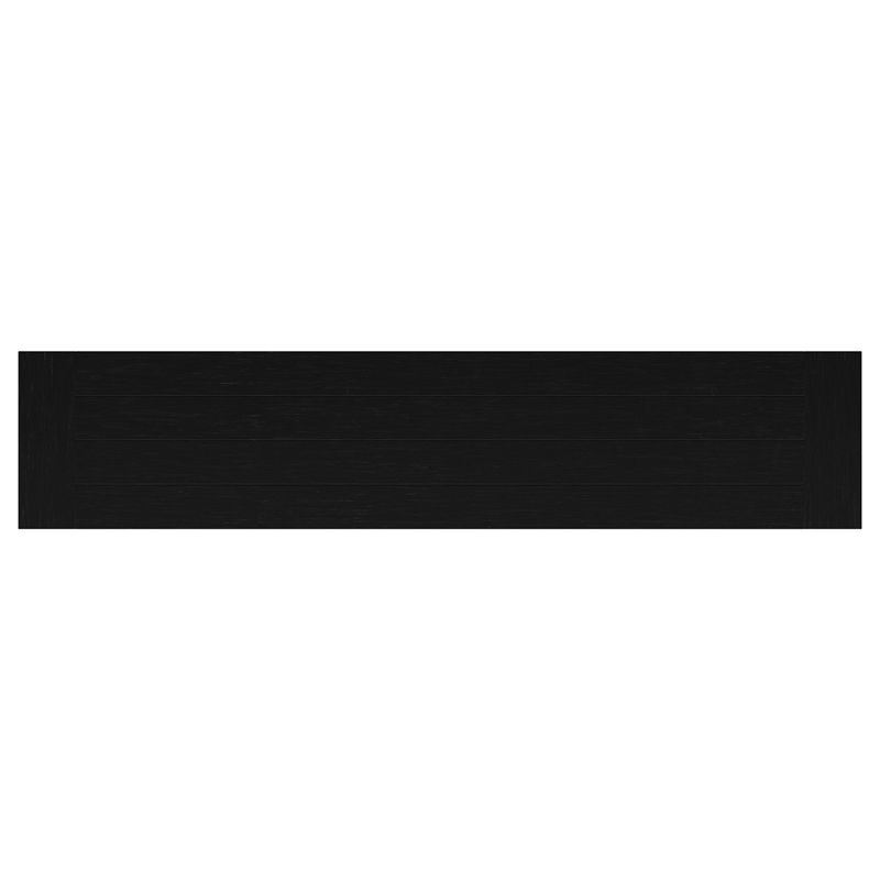 Florence 4-door Dining Sideboard Buffet Distressed Black