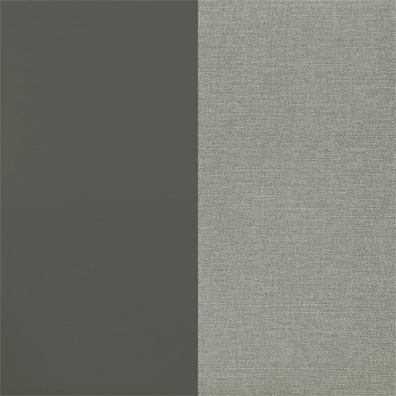 Danbury 3-drawer Makeup Vanity & Stool Set Grey High Gloss